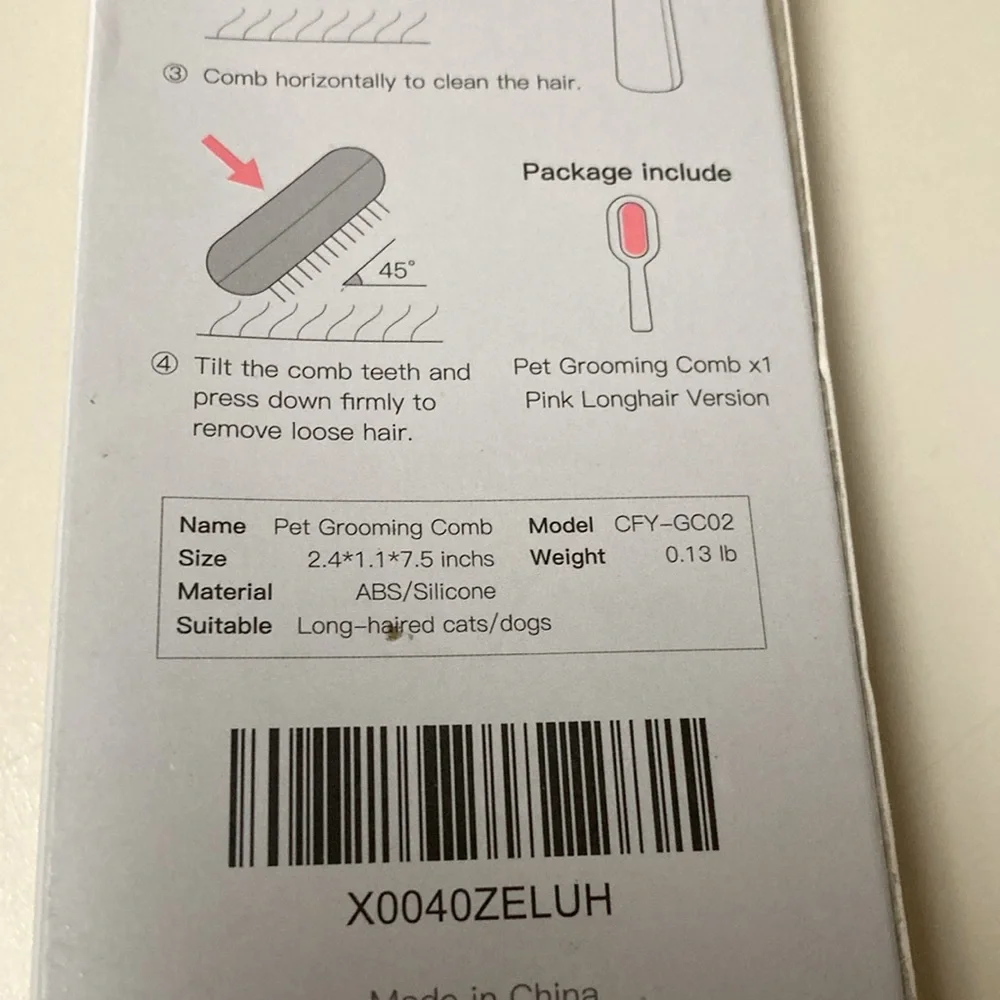 Pets Grooming Comb